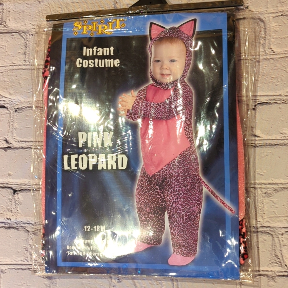 Pink Leopard Infant costume